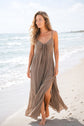 Strap Dress Valia Taupe