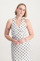 Noa Halter Neck Polka Dot Dress