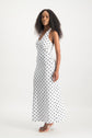 Noa Halter Neck Polka Dot Dress