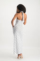 Noa Halter Neck Polka Dot Dress