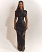 La Robe Maxi Sandra – Imprimé Léopard