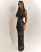 La Robe Maxi Sandra – Imprimé Léopard