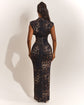 La Robe Maxi Sandra – Imprimé Léopard