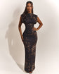 La Robe Maxi Sandra – Imprimé Léopard