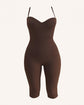 The Sculpt Capri Jumpsuit in Brown
