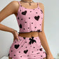 Ensemble Pyjama 2 Pièces Femme – Caraco & Short