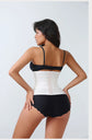 Waist Trainer Femme – Corset Gainant avec Fermeture Éclair & Double Ceinture