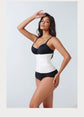 Waist Trainer Femme – Corset Gainant avec Fermeture Éclair & Double Ceinture
