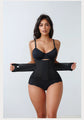 Waist Trainer Femme – Corset Gainant avec Fermeture Éclair & Double Ceinture